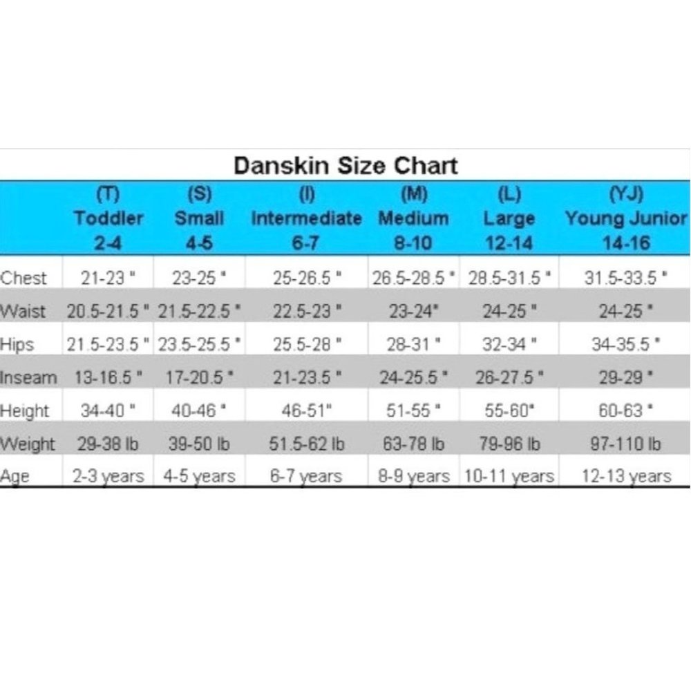 Danskin Childs Leotard Sky Blue Short Sleeve Scoop Neck Small Large Dance - Picture 9 of 11